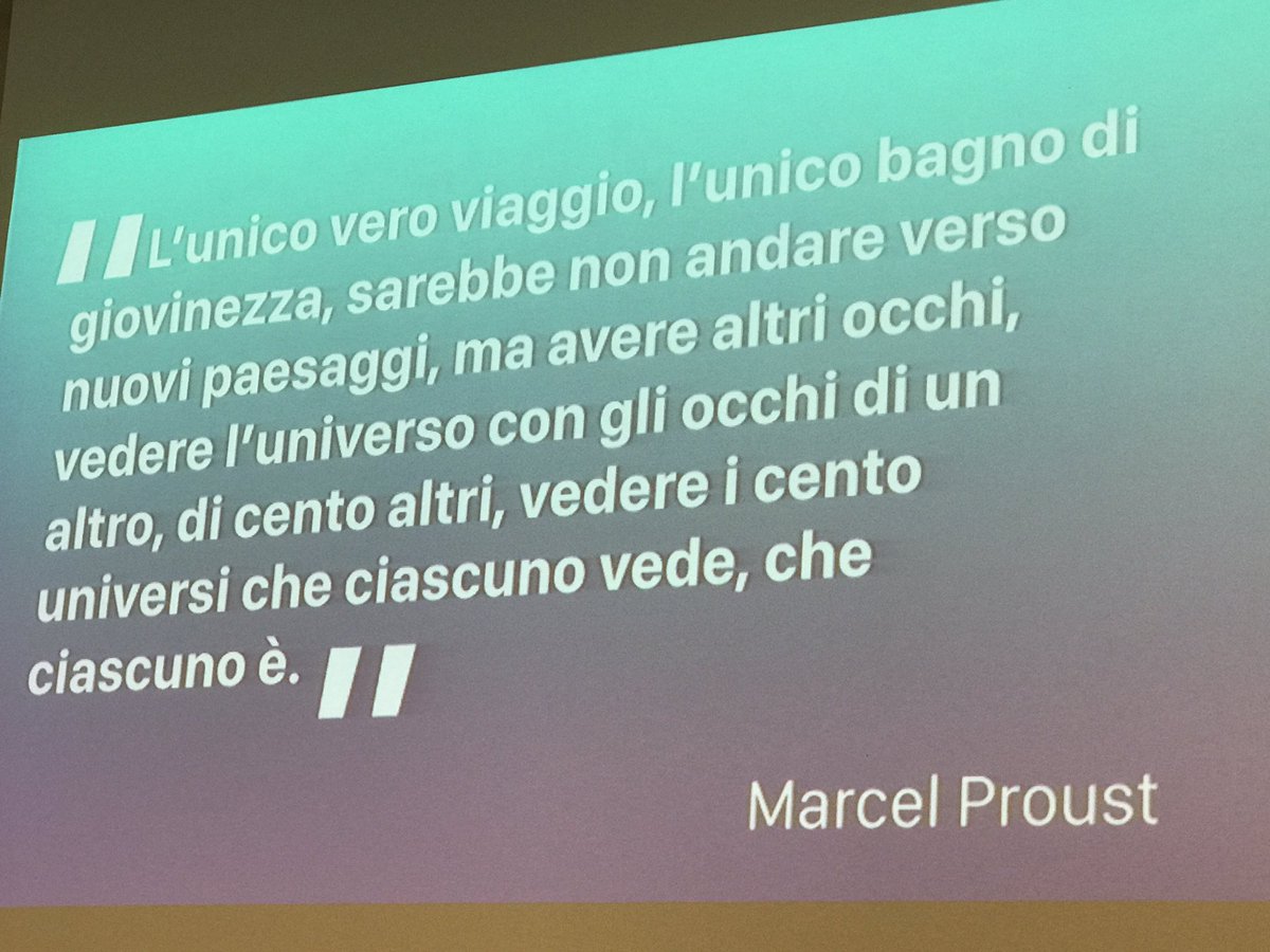 Il suggerimento di <a href="/jumperbuzz/">Jumper</a> (citando Proust) #DPE2017