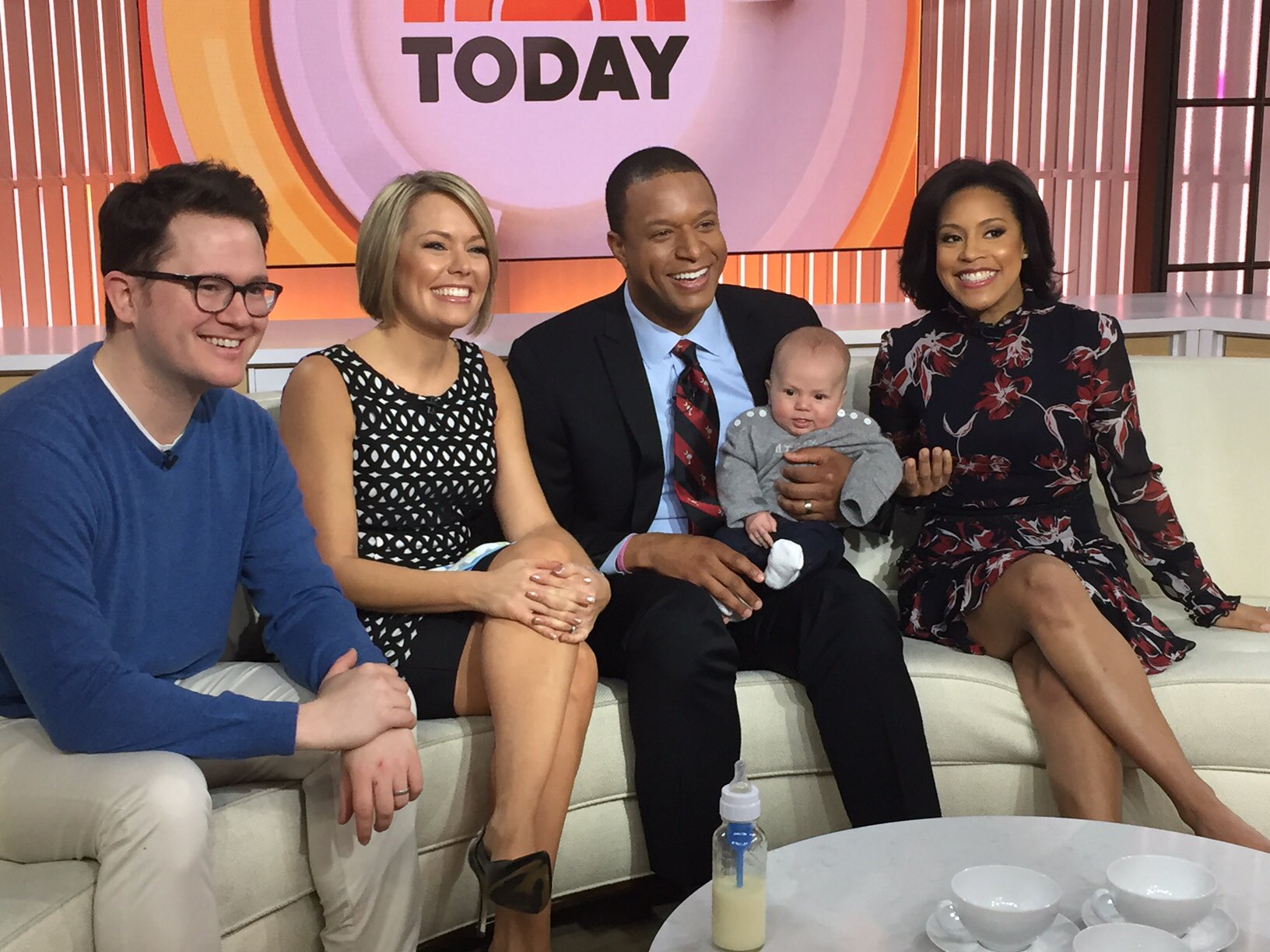 Dylan Dreyer on X: "When my work family and my actual family combine! #ohheycal https://t.co/rfu9cZi3VM" / X