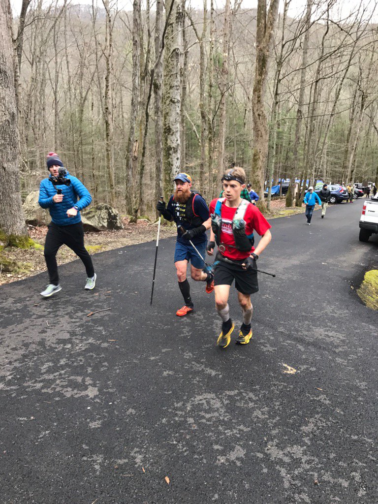 keithdunn's tweet image. John Kelly and @gary_robbins finish loop 1. #BM100