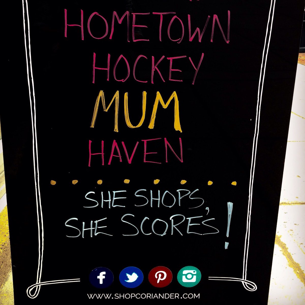 ShopCoriander's tweet photo. #hockeymoms deserve #beautifulthings too. #shopcoriander #downtownguelph #hometownhockey #guelph #shoplocal #momlife https://t.co/dzVESVR2UT