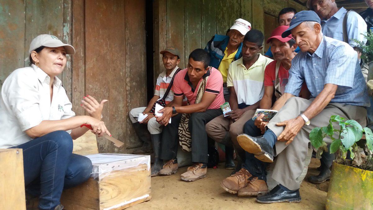 agrosolidariac's tweet image. Escuela de formación #apícola Agrosolidara  Codazzi.