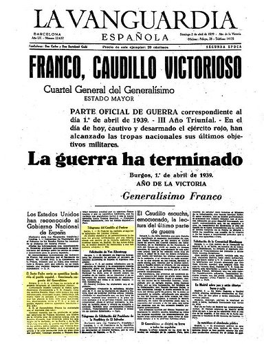 AlfredBosch's tweet photo. Mai més. Tal dia com avui, es proclamava la victòria franquista. Ho recordem amb un cel gris, pluja, pedra i fred. https://t.co/htrfdd3fXw