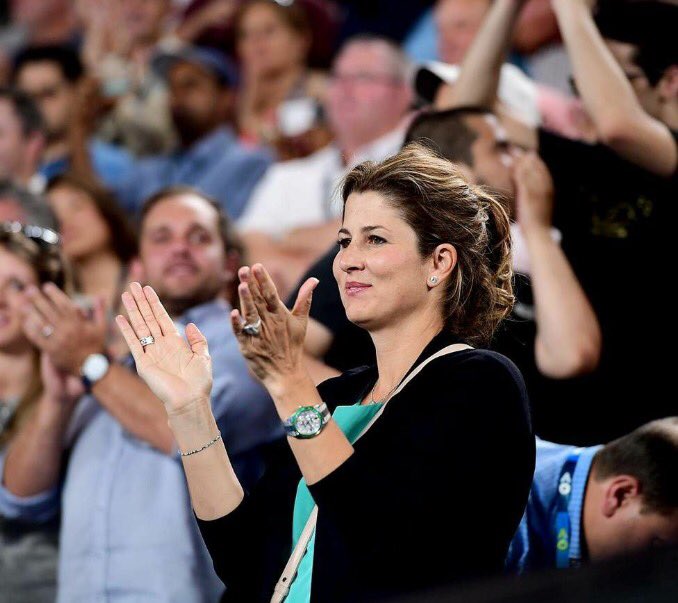 Happy birthday Mirka Federer 