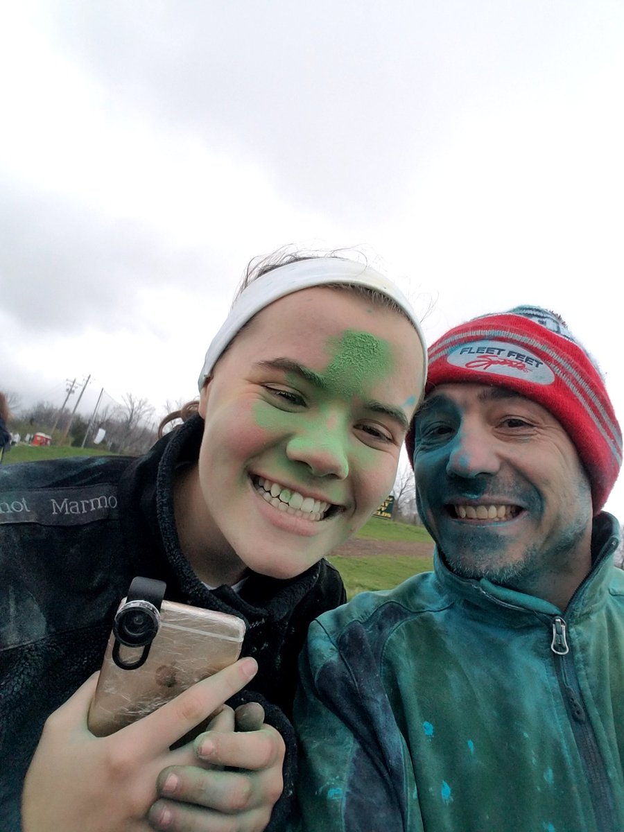 Color for the Cause run organized by Sycamore Student Council.  Well done! Fun time and great cause for local veterans.