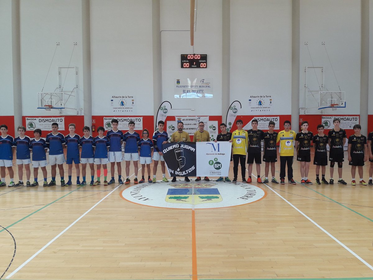 Tercer y cuarto puesto infantil masculino <a href="/cdMaristasMlg/">Club Maristas Málaga</a> vs <a href="/BmMijasFueng/">Bm Fuengirola Mijas</a> #QuieroJugarSinInsultos #TarjetaNegra #respeto