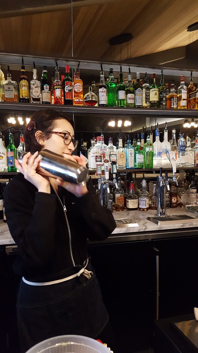 Summer #mocktails sampling at The Bar. Stop by and try one of these delicious booze-free beverages!