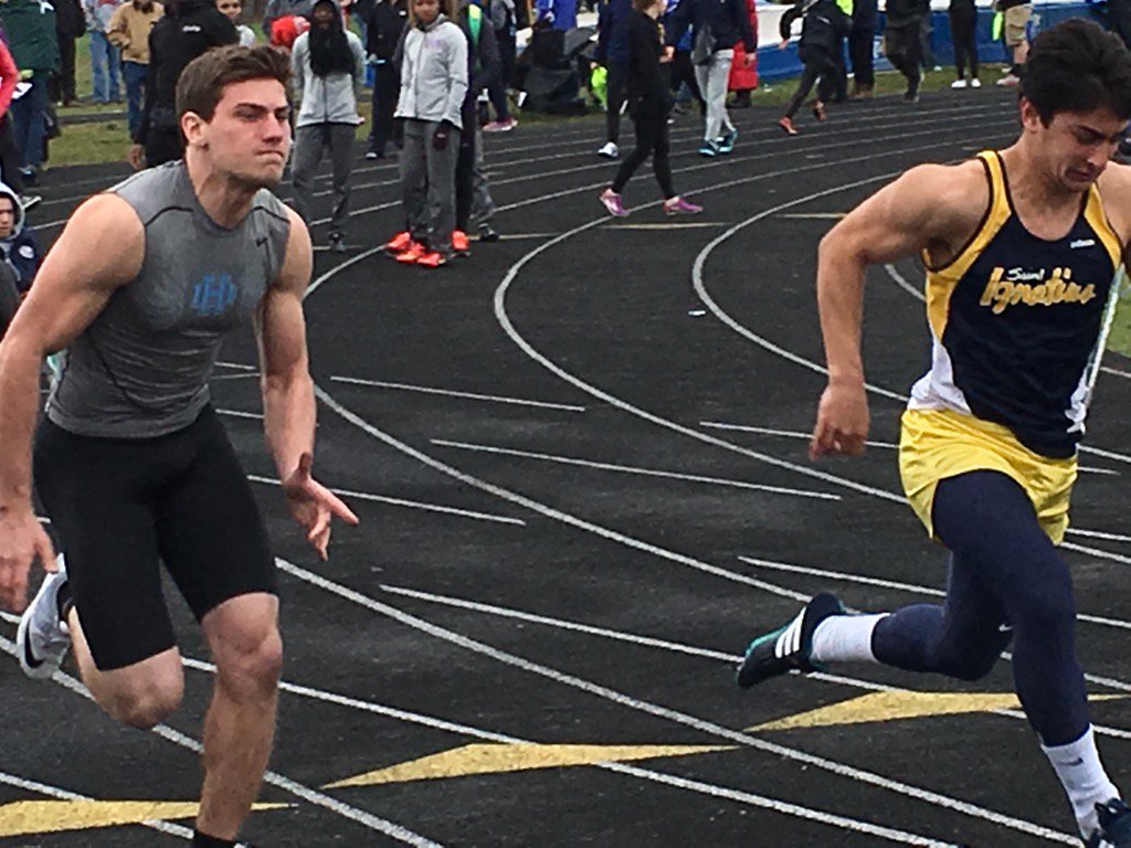 Clint Barnett has wheels. Runs 11.26 in his first 100 making finals and scoring for the panthers!