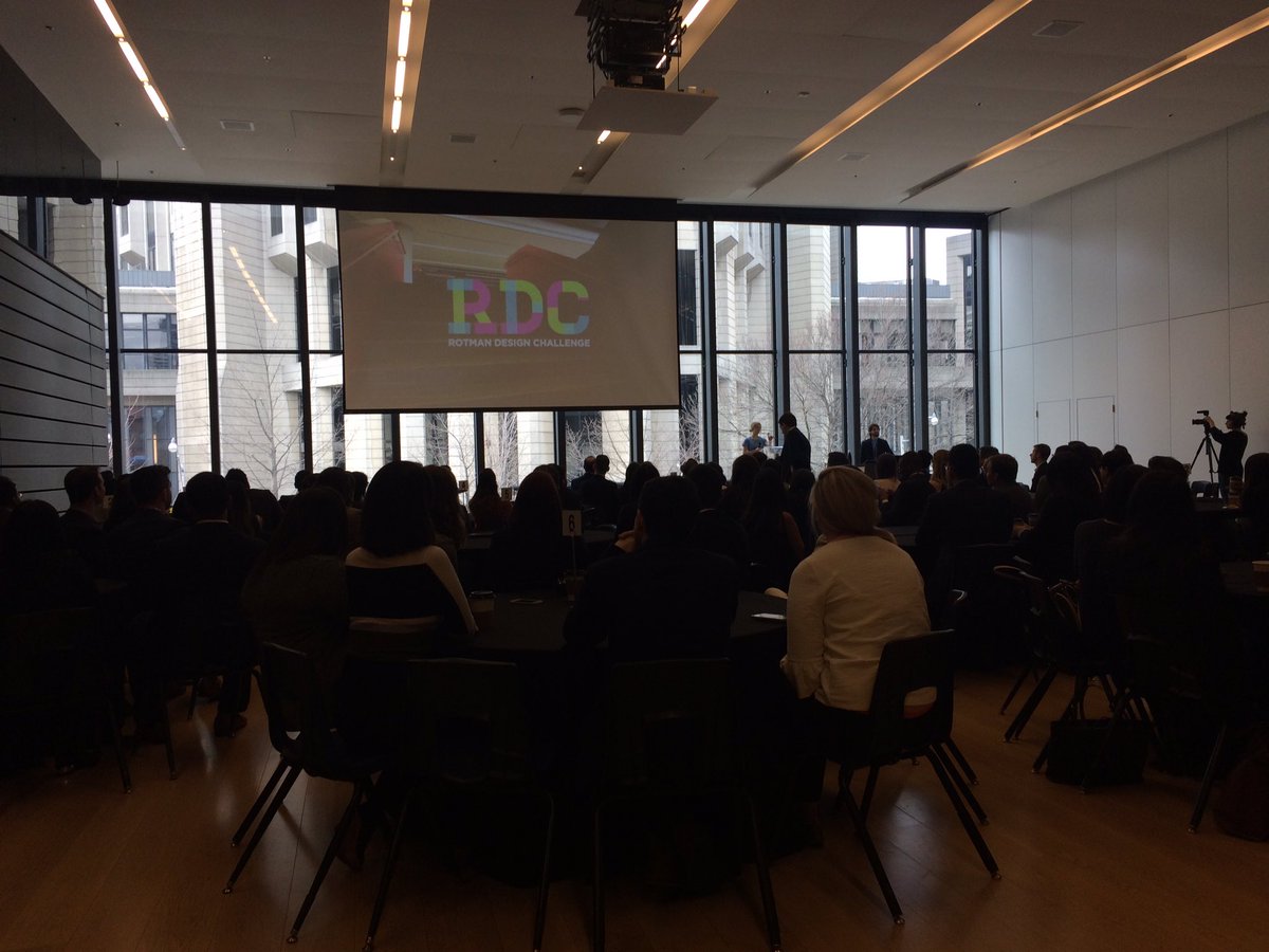 markleung8's tweet photo. Kicking off @rotmandesign 2017. Good luck to all! Thanks @TELUS @RotmanBDC @RotmanMBA https://t.co/7mUbC0js3o