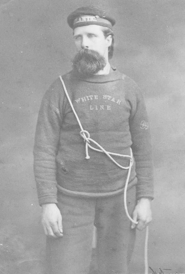 Picture of John Speakman in 1873 Quartermaster, SS Atlantic