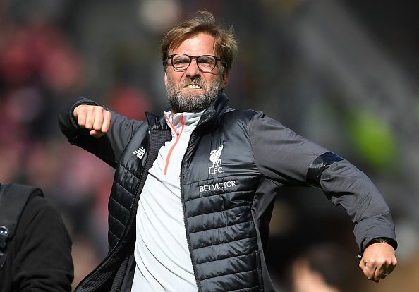 BBCMOTD's tweet image. Jurgen Klopp made a little bit of history today.

He's the first #LFC boss to win his first three league Merseyside derbies.
#MOTD