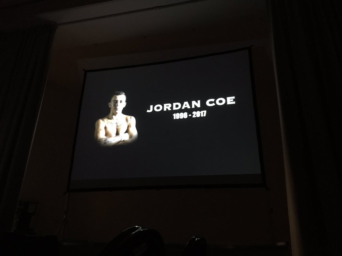 "It is not the years in your life but the life in your years" Katana 9 pauses to pay tribute Jordan Coe #jordancoe #ripjordancoe
