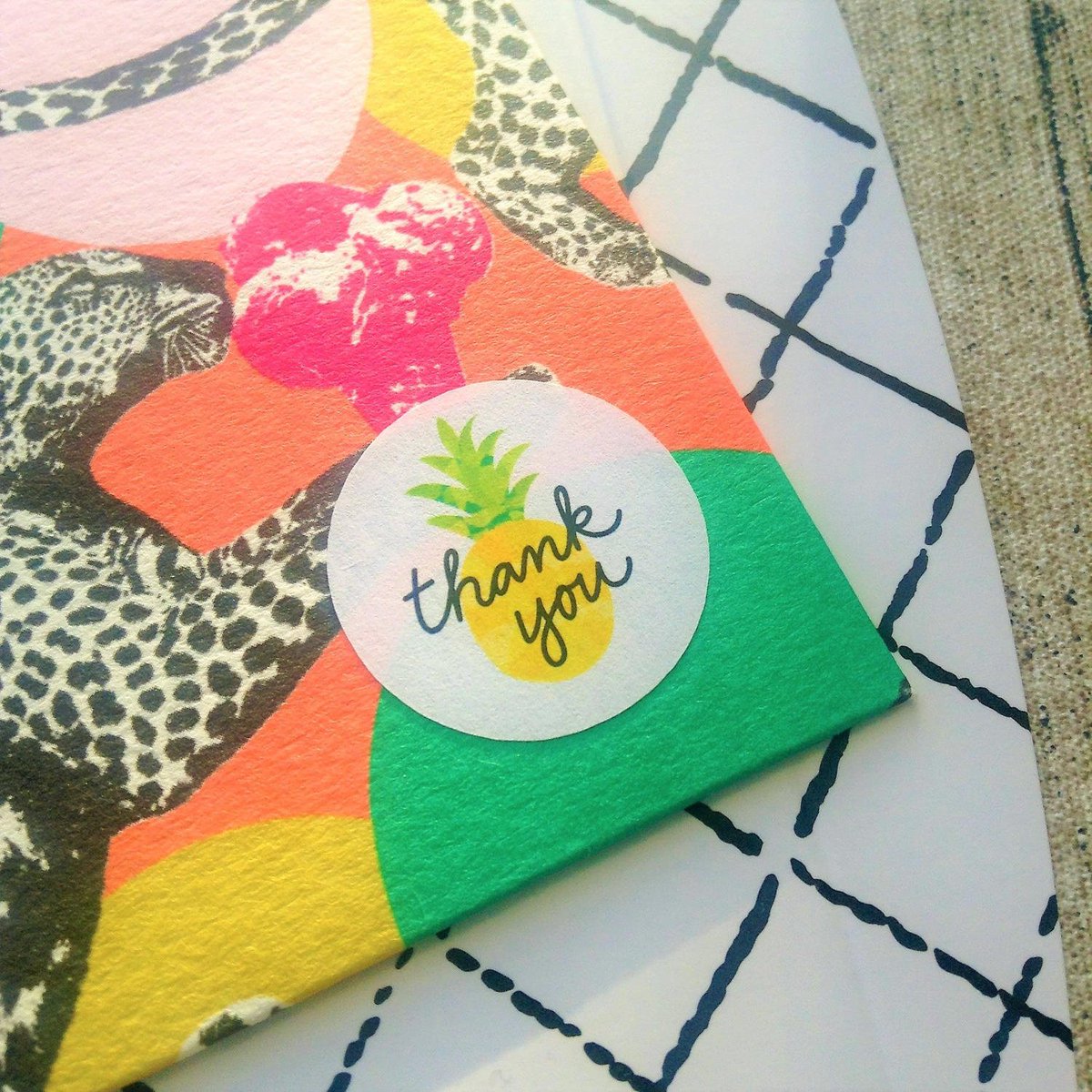 chilliipeppa's tweet photo. 96 thank you pineapple stickers. Pineapple seals. Thanks … https://t.co/qyXjnIvCVH #stationarylover #ThankYouSticker https://t.co/gDm2DQYnQ5