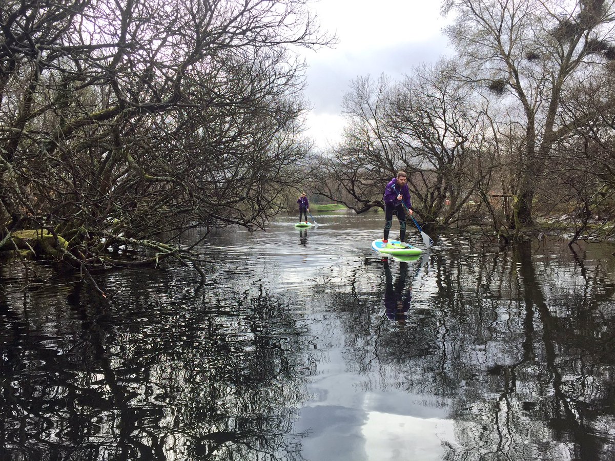 Journeywithsian's tweet photo. Hollie &amp; John enjoying paddleboarding in #Snowdonia #SUP #FindYourEpic #wales #adventures @johnmhayward @visit_snowdonia @visitsnowdonia https://t.co/u1JXH3nAy1