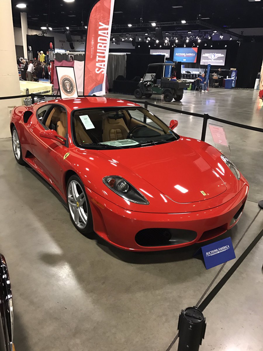 Ex Donald J Trump Ferrari 2007 430F1 coupe fails on the block at $245k #hagerty #msnbc #FOXNewsUS #NYTimes