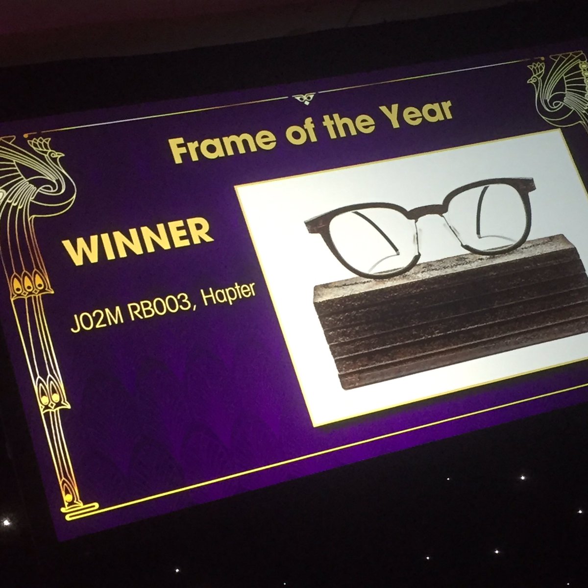 ABDOMembership's tweet image. #frameoftheyear #opticianawards