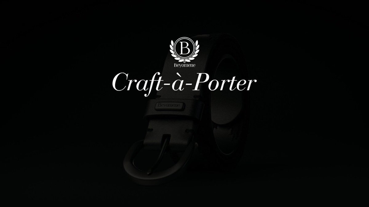 beyomene's tweet photo. Craft-à-Porter 👉 Handcrafted luxury fashion for ever day by Beyomene 👌#beyomene #craftaporter #fashion  #luxury #premium #style #trendy https://t.co/7LiiFsJBD9