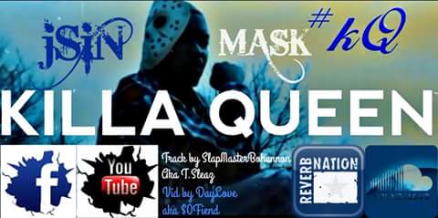 FlintasticEnt's tweet photo. 🆕#jSiNMASK 💀#kq (KillaQueen)
https://t.co/zsTdxHHxr9 
#Youtube
https://t.co/1e3USxsQDV. #ReverbNation 🚩 https://t.co/A0y2KzKXfy
