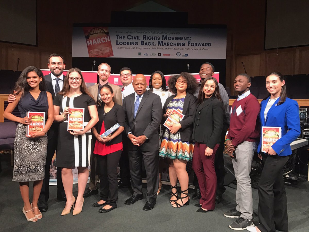 Warrior Nation (@leomhswarriors) on Twitter photo <a href="/LEOMHSwarriors/">Warrior Nation</a> at book signing for March with the Honorable John Robert Lewis, United States House of Representatives
@MiamiSup <a href="/LEOMHSwarriors/">Warrior Nation</a> at book signing for March with the Honorable John Robert Lewis, United States House of Representatives
@MiamiSup