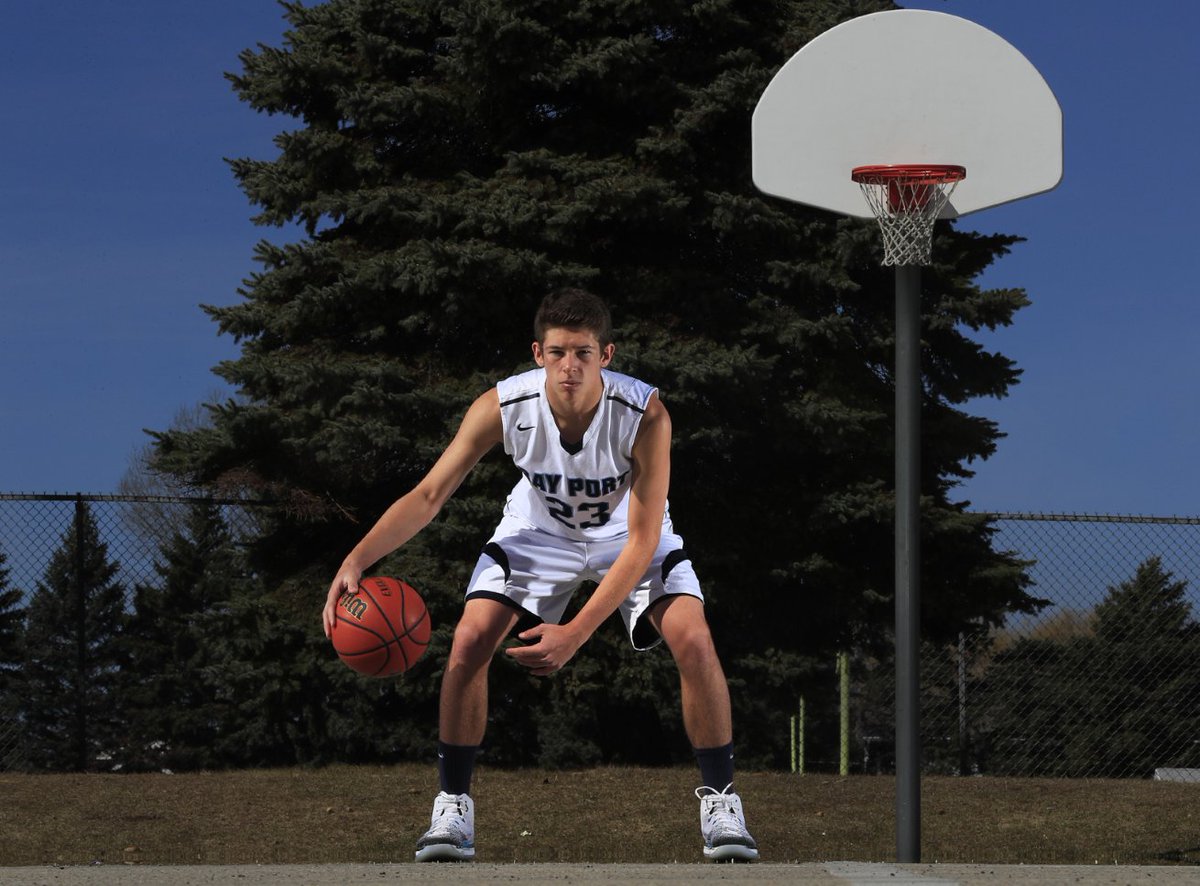 GreenBaySports's tweet photo. .@BayPortHS's Jordan Nolle is our boys basketball player of the year. Congratulations! https://t.co/Ax39ZSFYUb https://t.co/IXvju0UWQs