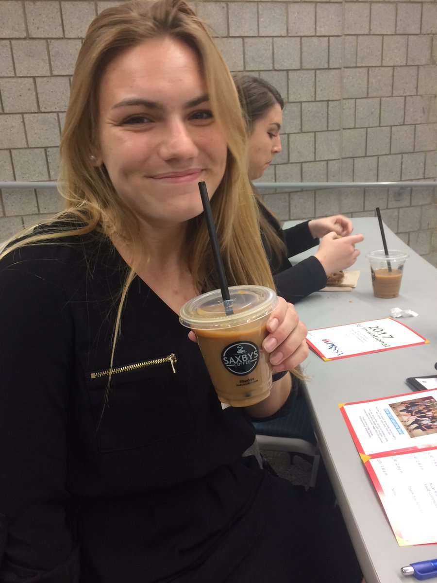 gracehanlonn's tweet photo. Thank you @justpizzi and @Saxbys for speaking and for the cold brew! Enjoying the day at PRSSA's #TUinvite17 with @lexihack ! https://t.co/jaAYrxfj4K