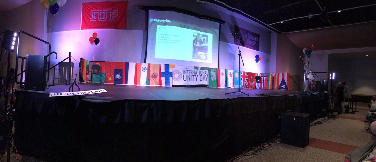 PresDriscoll's tweet photo. Great to be at #IUPUnityDay It's almost time for the entertainment to start. https://t.co/Wm1S8QbnDl