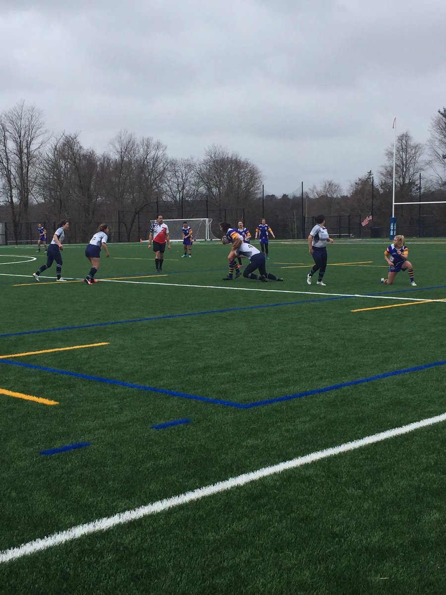 #saturdaysarugbyday Attended Sacred Heart University's Rugby 7's Tournament today! Played some great teams and made some great plays!!