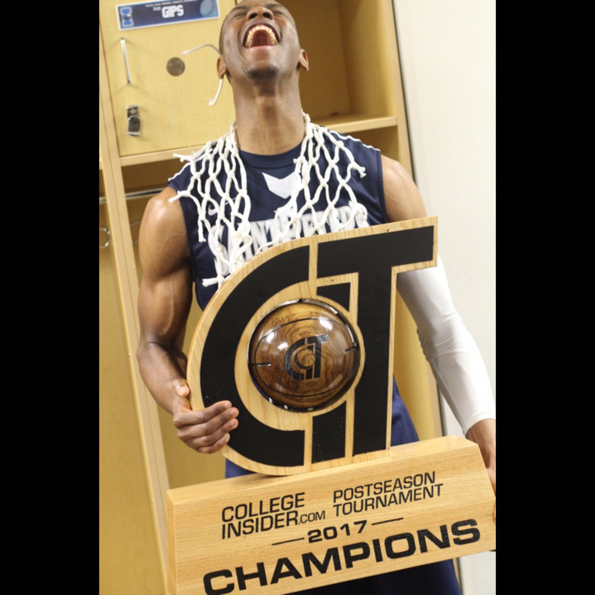 ChazzP20's tweet photo. I ended my career with a championship! Great way to go out. Imma miss this team like hell, I love those guys! #CITChamps https://t.co/jlZho8hOaq