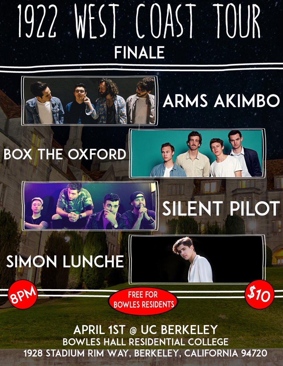 if anyone is in Berkeley or at UC Berkeley specifically tonight, come hang with us ❤