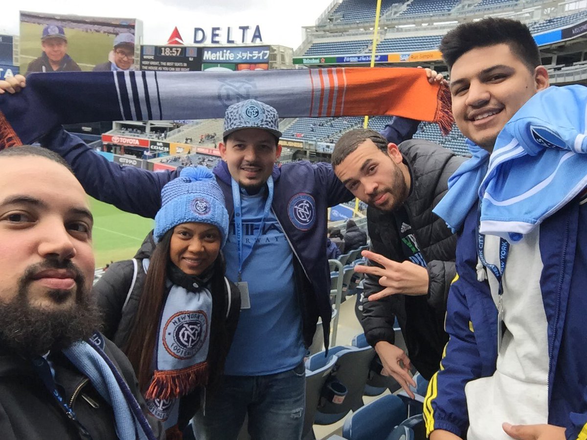JohnZ516's tweet photo. 🎶 COME ON NEW YORK!! 🎶 #NYCvsSJ #NYCFC #WeAreOne https://t.co/XgSCsaKr5n