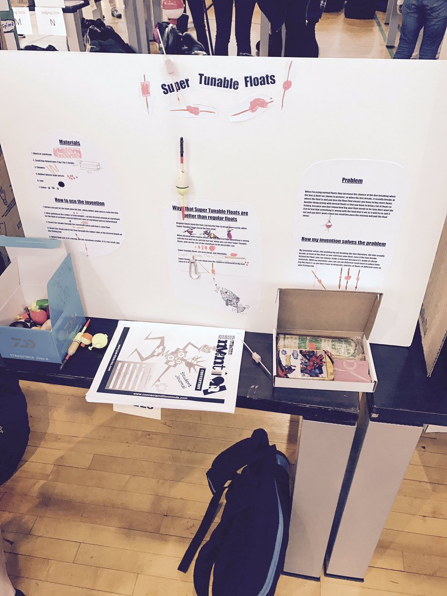 LCWorldPeace's tweet photo. Was judging CPS student inventions this morning at #ChiKidsInvent. My favorite idea was a practical idea for a fishing float. #Imagination https://t.co/mMbgdfwdO8