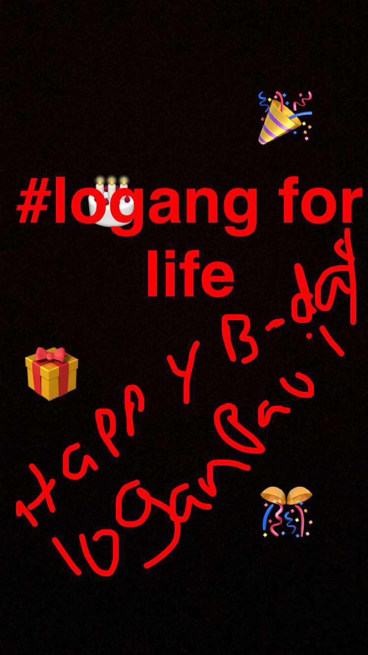 Happy birthday Logan Paul 