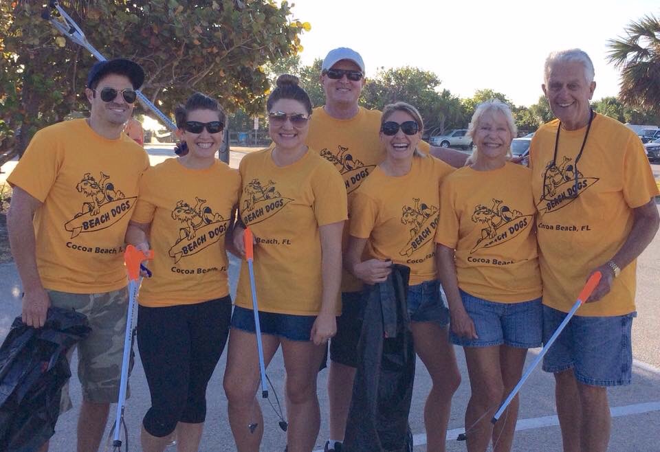 BeachDogsCB's tweet image. #TrashBash2017 @KBBBrevard.  Team #BeachDogs!!