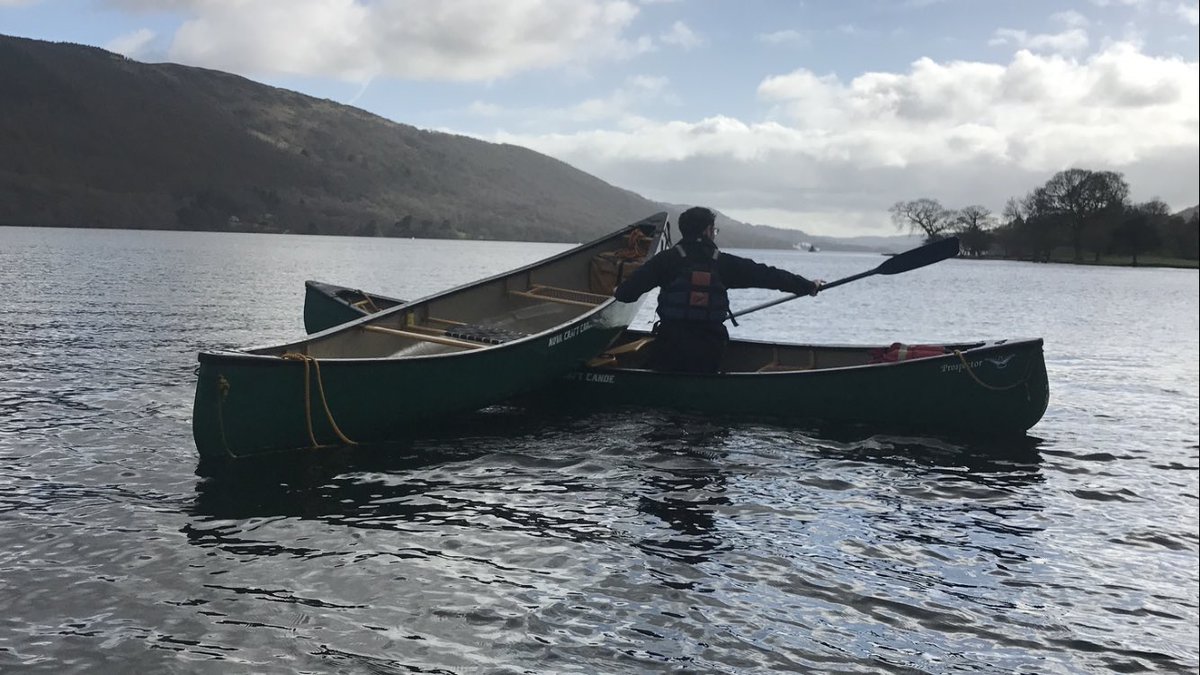 AlderGrange's tweet photo. A successful first day out on the lake. Capsize drill successfully completed and only a few screams! Well done all. #DofE #AGSilver https://t.co/D3j0UprDo4