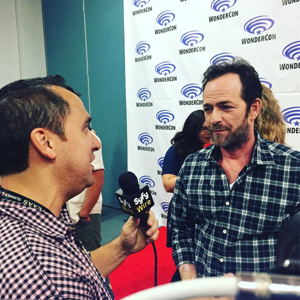Lumberjack Luke Perry is the best Luke Perry. #riverdale #Archie <a href="/thecw/">The CW</a> <a href="/thecwriverdale/">CW Riverdale</a> <a href="/archiecomics/">Archie Comics</a>