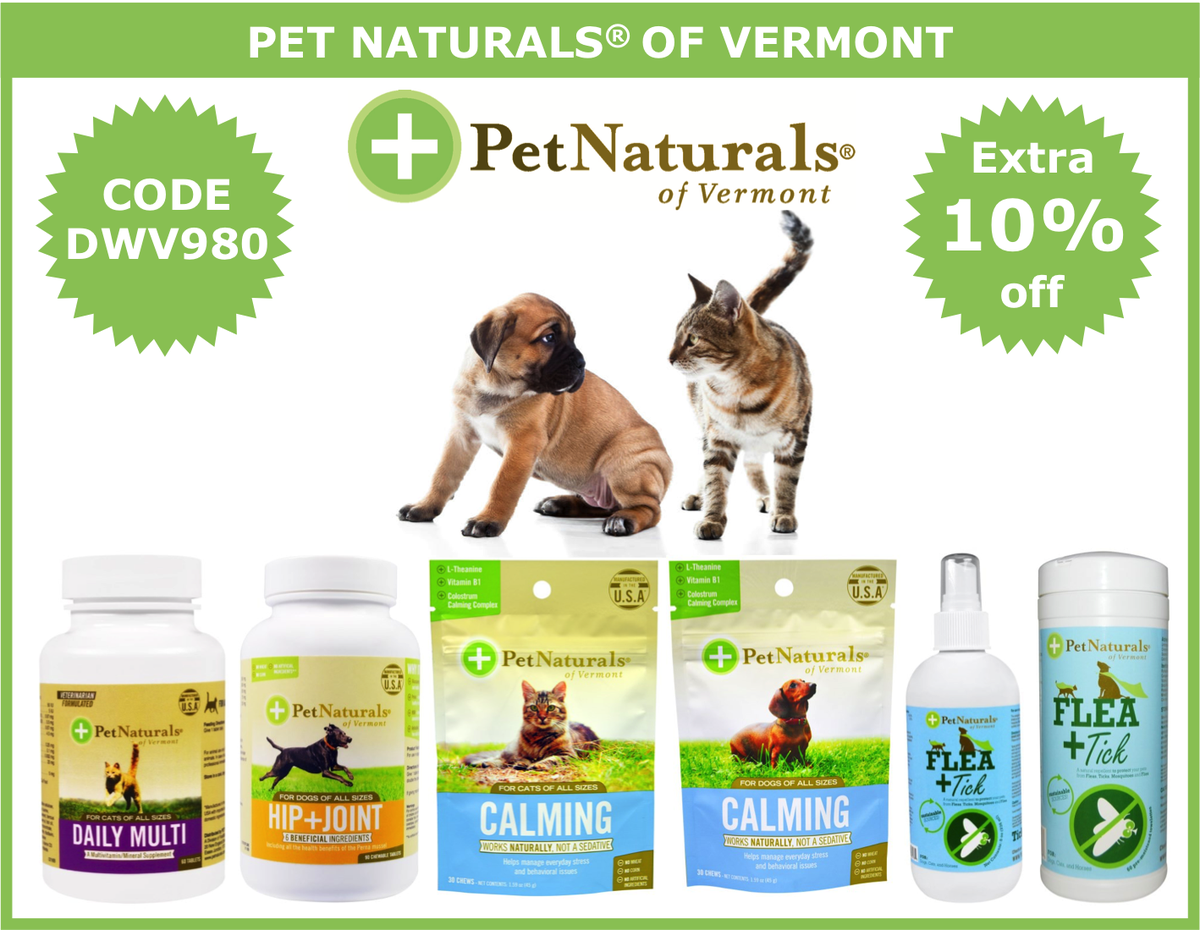 dwv980's tweet photo. 🍀Extra 10% off #PetNaturalsOfVermont - https://t.co/sn4KVwHKgo
✅Ends 04/05 10am PT
✅Use code DWV980
#iherb #Pet #PetsCare #Multivitamins https://t.co/vCOaeh7kNg