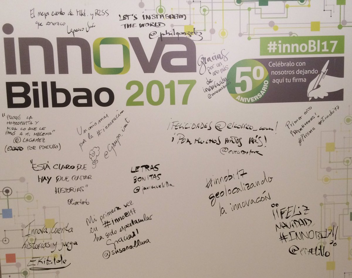 curroBB's tweet photo. Gracias por celebrarlo con nosotros, por hacer entre todos un gran #innobi17 y nos vemos en #innobi18 @eventosfera @AlfonsoGomezAg https://t.co/OerK0sDbN4
