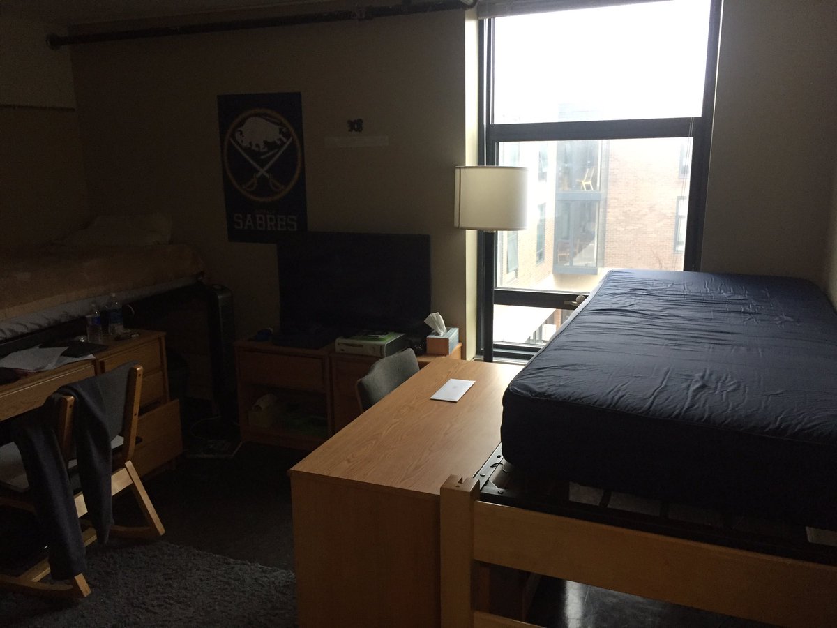 DrakeMeaney's tweet image. So today I pranked my roommate @Alan_Christie87 into thinking I was transferring from UB and he fell for it hardcore