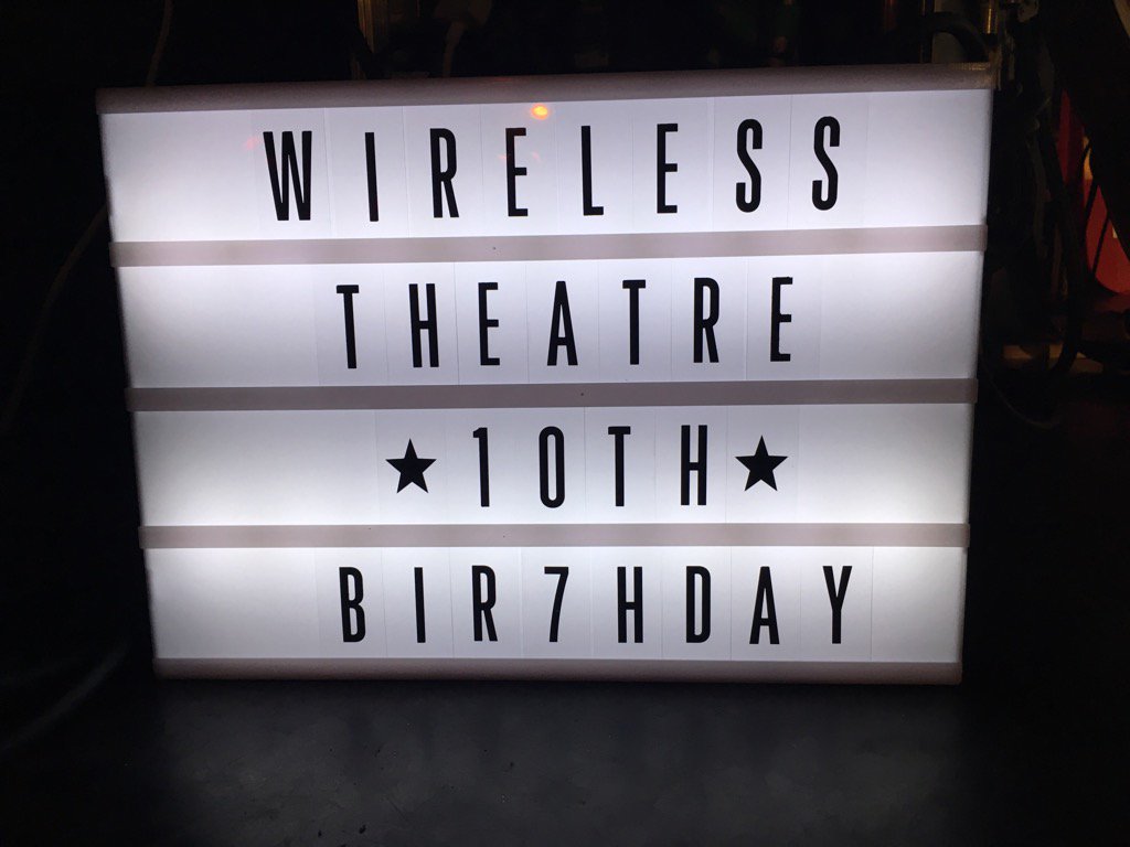 MrRobValentine's tweet photo. Ten years with these bozos. #Wireless10 https://t.co/a5JjLGVEUZ