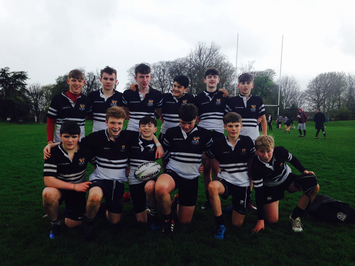 The <a href="/NewCol_Official/">Newbridge College</a> U.15's from today's <a href="/umbrella7s/">umbrella7s</a> tournament. #futureisbright