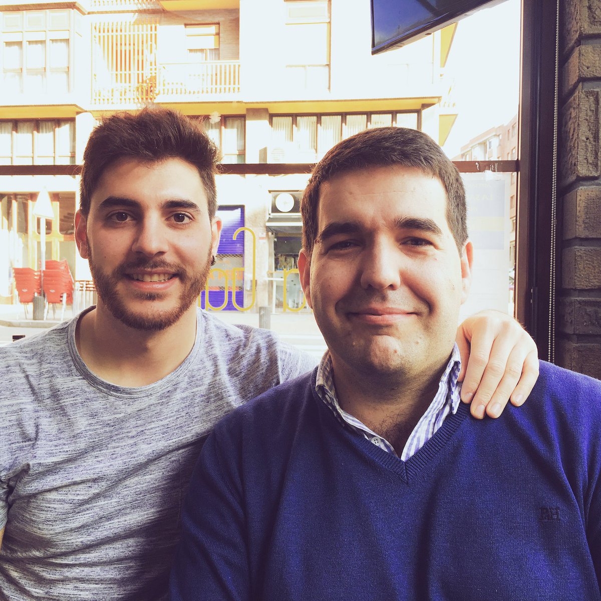 Arkaitz_5's tweet photo. Lo importante es estar! Gracias @xabicamino Eres único! 😉 https://t.co/g0LusDjfl6