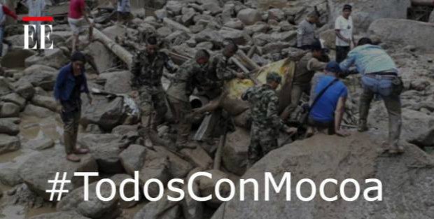 elespectador's tweet photo. Toda la información de la situación que vive Mocoa (Putumayo) en https://t.co/96VsTD40KO #TodosconMocoa https://t.co/lymSqFfUYi