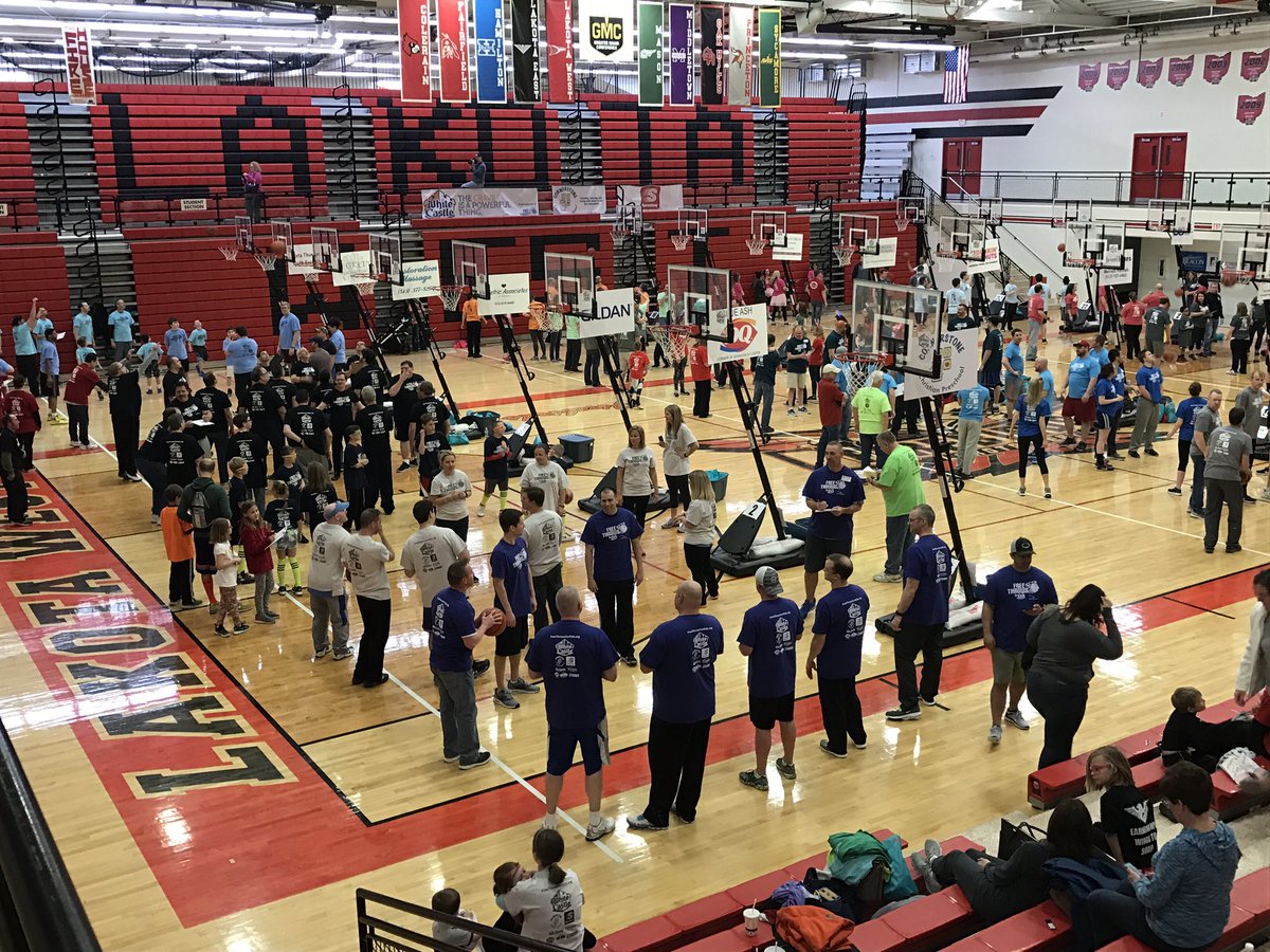 ecrosswlwt's tweet image. Free Throws For Kids fundraiser raised over $143,000 today which will help deliver 800 care bags to families at Children's Hospital. #FTFK