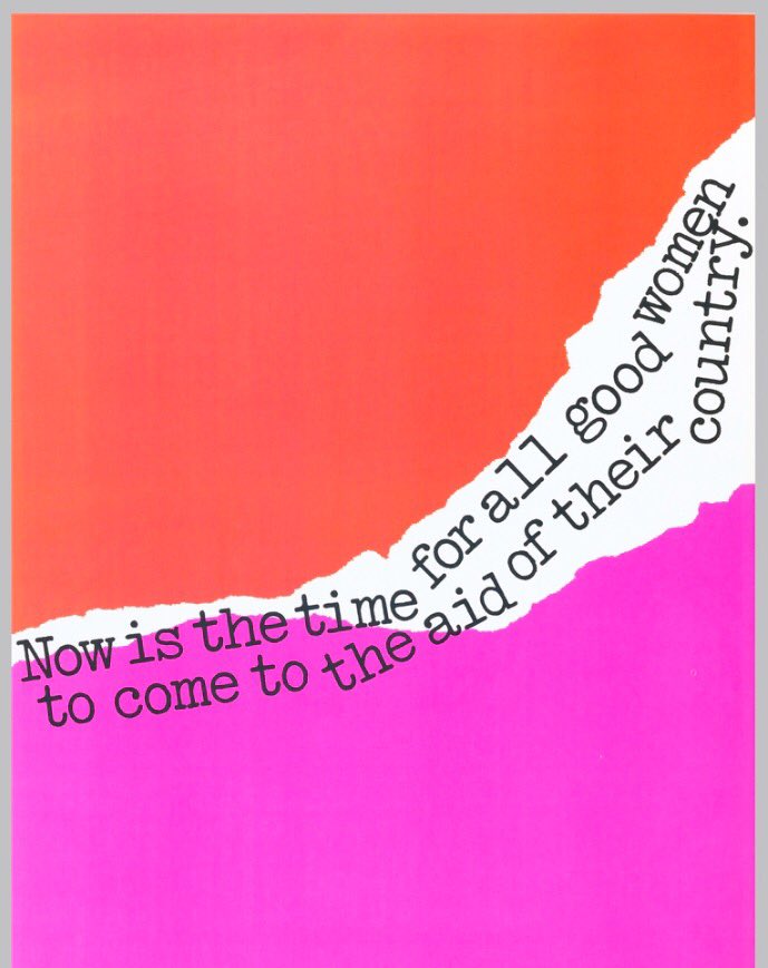 MObniski's tweet image. #loisehlert prophetic poster from 1970s could be part of today's #resistance / on view in #howposterswork @MilwaukeeArt @cooperhewitt