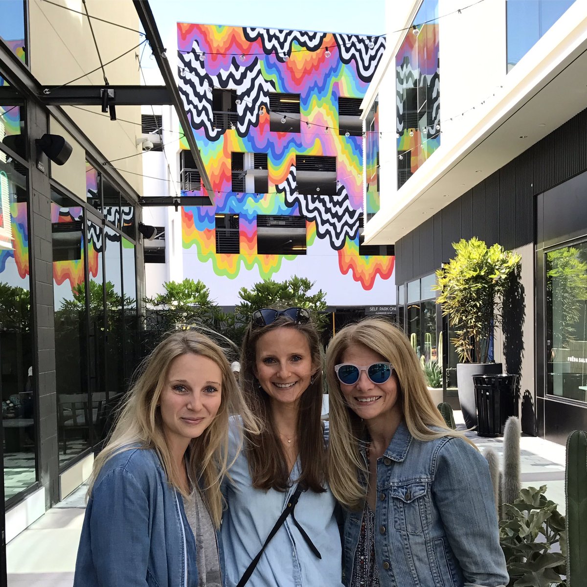 AllisonOtt's tweet photo. My Girls are here! Just missing one cute, tall little sister @caroline_ott. Off to Explore #LA 🌈😊🌴💛 https://t.co/ECgEPOTJNK