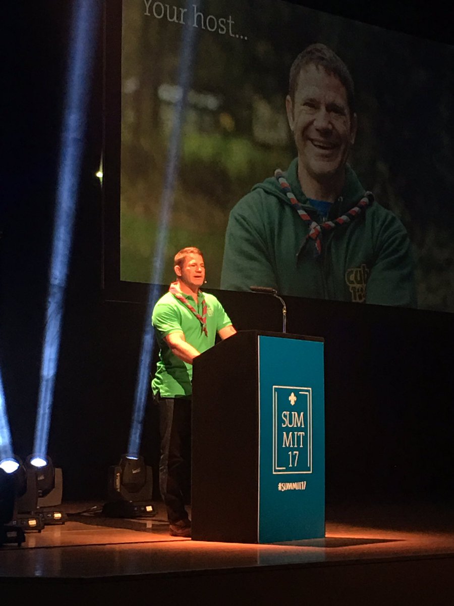 mattscout's tweet photo. The fabulous @SteveBackshall hosting @UKScouting #scoutingforall awards! https://t.co/CTOlhOnWx1