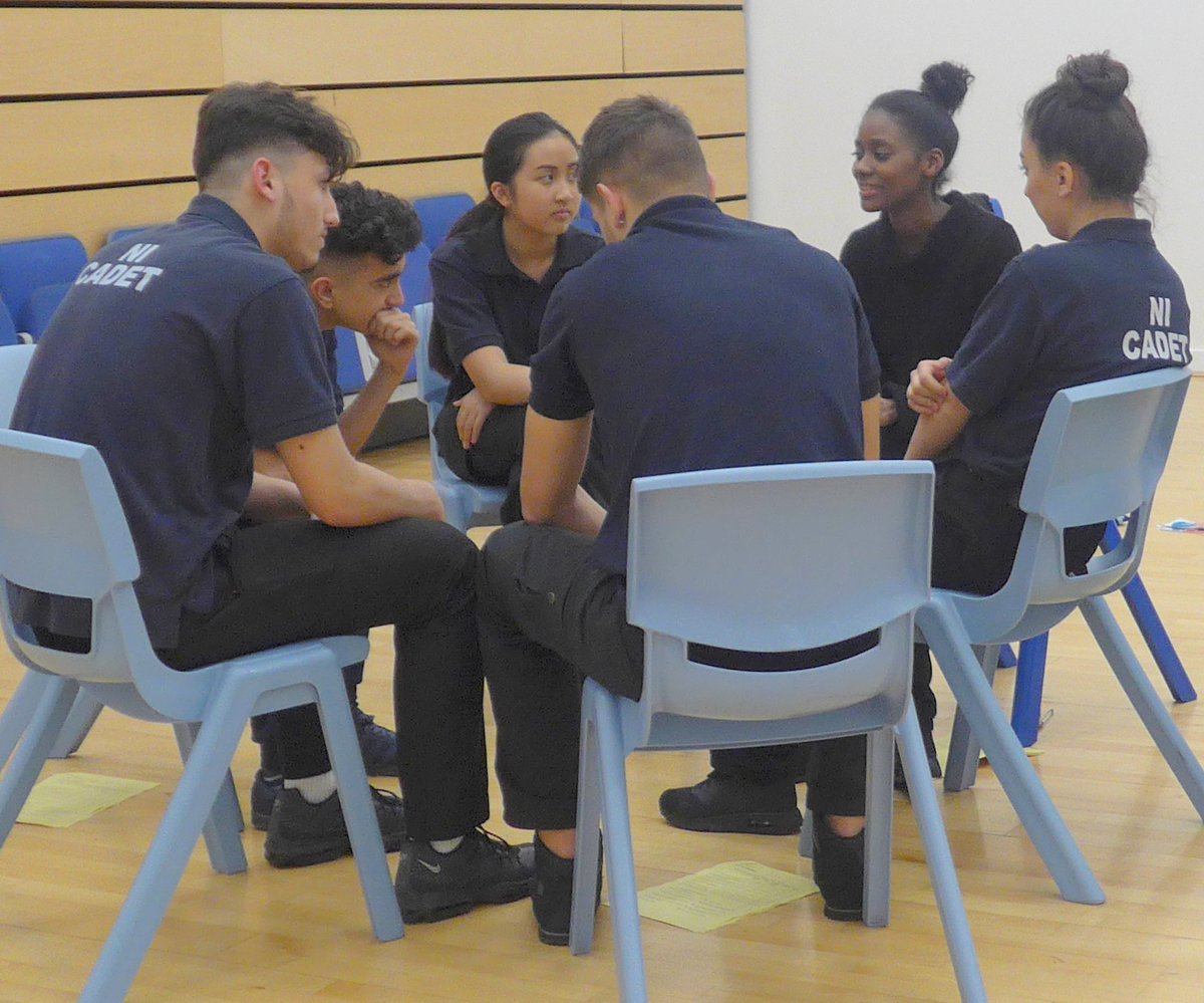 SecondWave1's tweet photo. #Thankyou to Nicola & Islington cadets for debate after #ShadowGames & how #youngpeople can build #resillience v #negativeinfluences https://t.co/M3ntBaLKc6