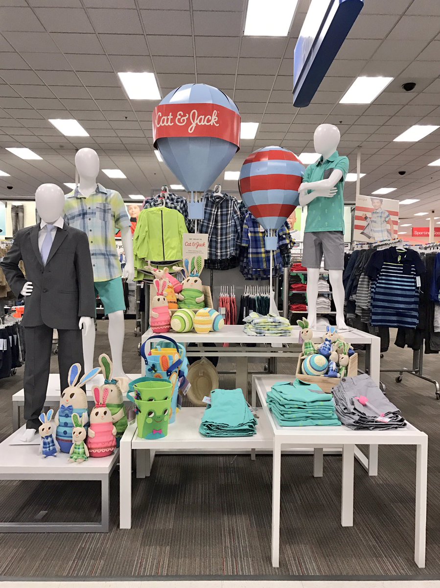#T1398 has all of your #Easter needs! Dress to impress with #Cat&amp;Jack and find the perfect Easter decor! 🐣💐🐰👒