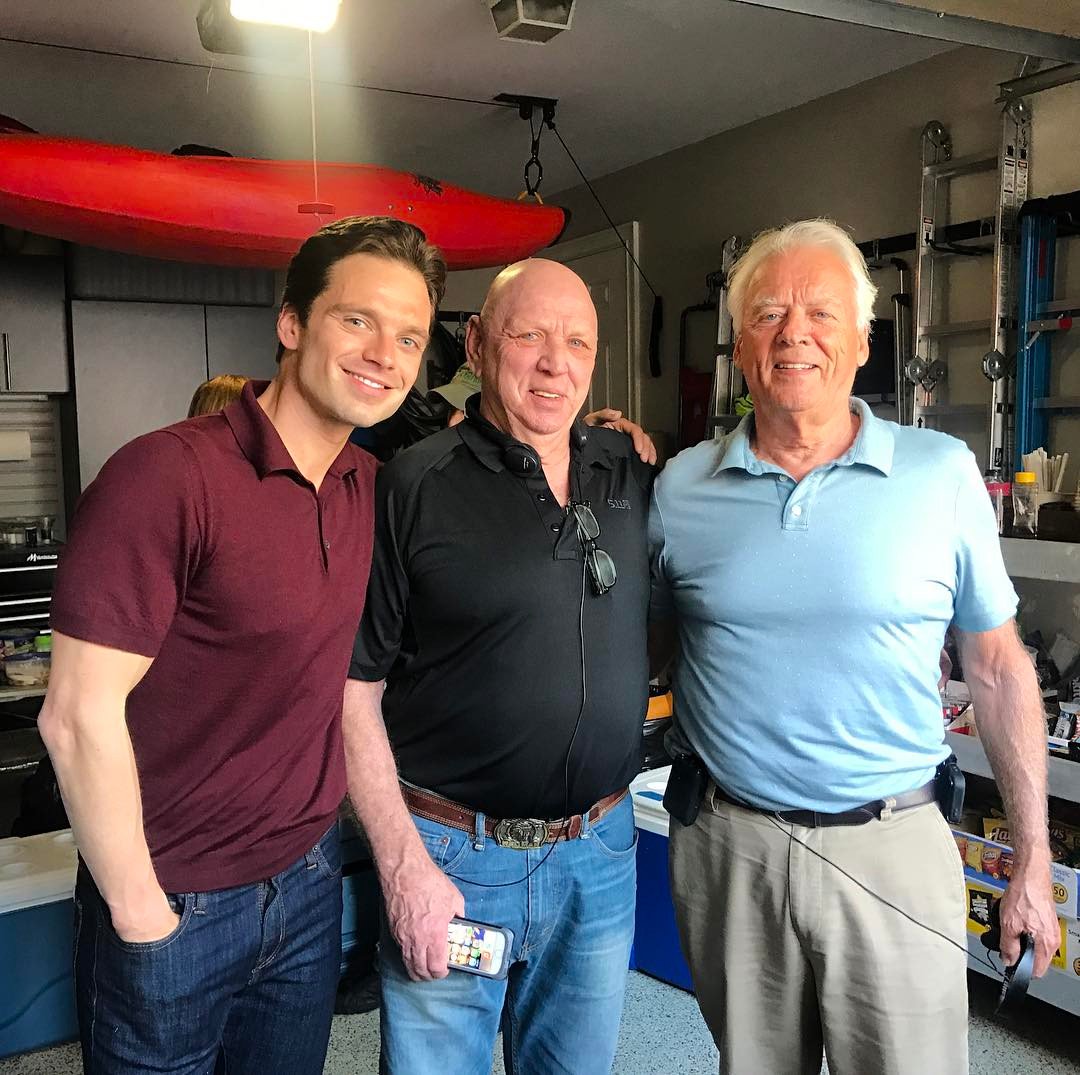 StanSebastianFR's tweet photo. 📷 Instagram (imsebastianstan) "Day 1: Real Heroes. Phil Hall and Ken Anderson, Vietnam veterans, soldiers... https://t.co/uYxU0Pc6Yl" https://t.co/DXnprniNAJ