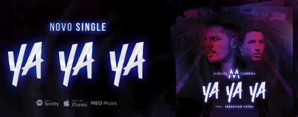 ¡No se pueden perder el nuevo sencillo de <a href="/Mickaeloficial/">Mickael Carreira</a>! Ya Ya Ya es una colaboración con <a href="/SebastianYatra/">Sebastian Yatra</a> 
👇🏽👇🏽👇🏽
youtu.be/kDySsLfDZeg
