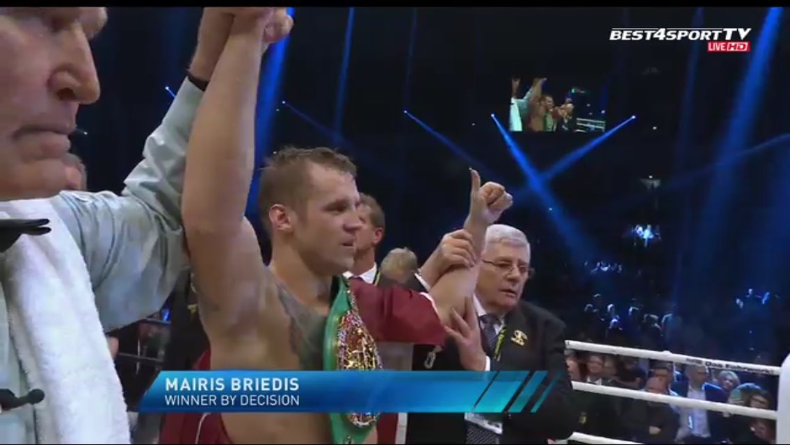 IR! Mairis Briedis - čempions!